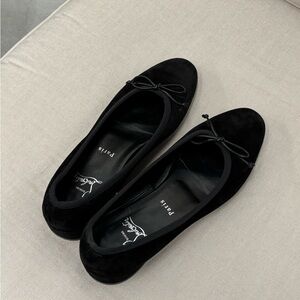 Brand New Christian Louboutin Black Flats Slip-On Loafers